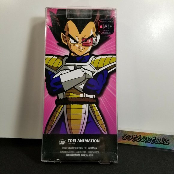 FiGPiN XL X59 Vegeta "Over 9000!" Dragon Ball Z - NEW - Picture 3 of 4
